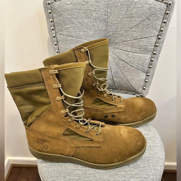 Belleville USMC Approved Serial # 150M22…Vibram Sole Lace Up Boots - Brand New! - Picture 4 of 8